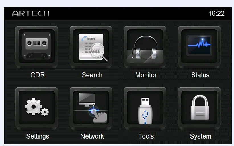 real time monitor 32channels Web Phone Recorder with 1TB HDD call details professional management