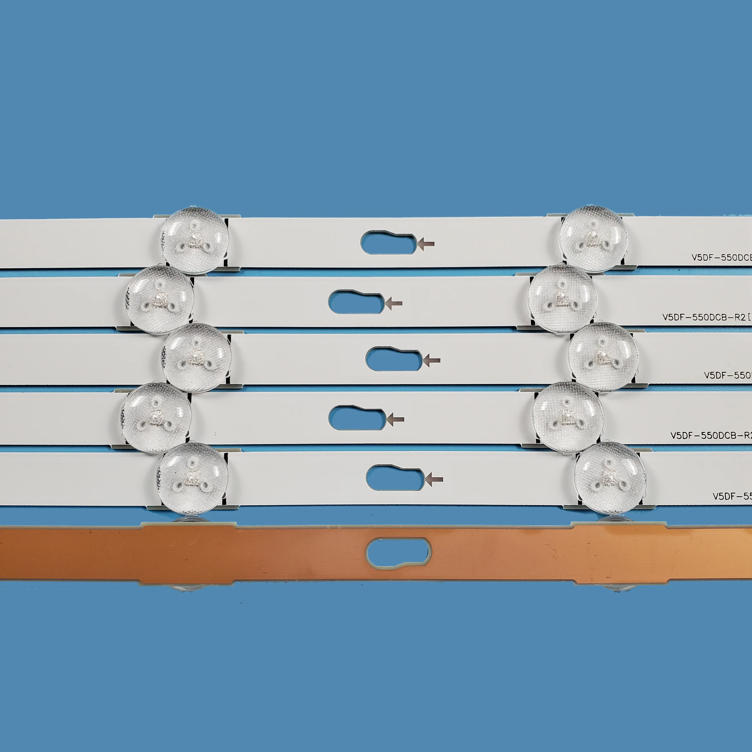 led tv backlight strip V5DF-550DCA-R2 V5DF-550DCB-R2 led bar  for TV samsung UN55J6500 UE55J6370SU tv led strip TO repair