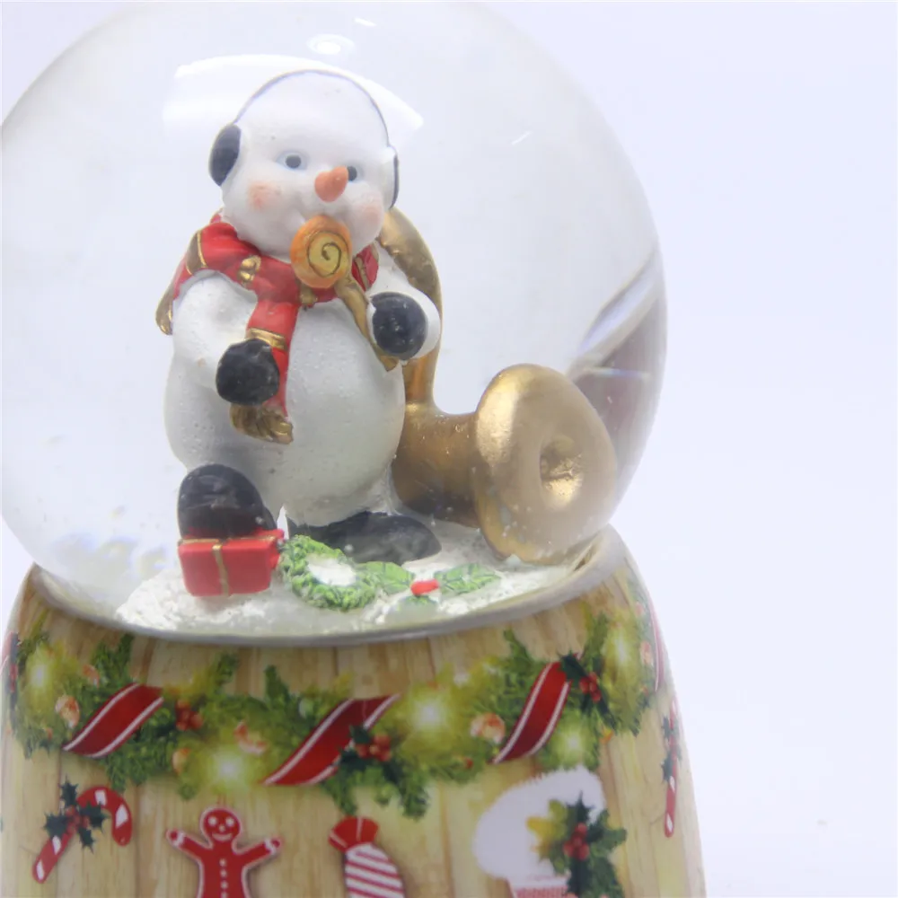 Новый продукт, красочный водяной шар в виде пингвина, рождественские подарки на праздники, стеклянный снежный шар