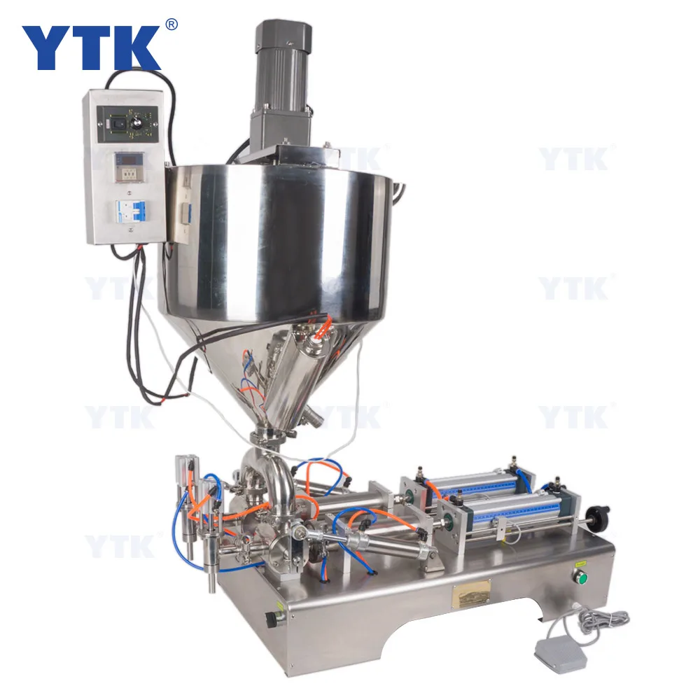 YASON Viscous Material Filling Machine Foods Packaging Equipment Bottle Filler 500ML Liquids Water Dosing Filler