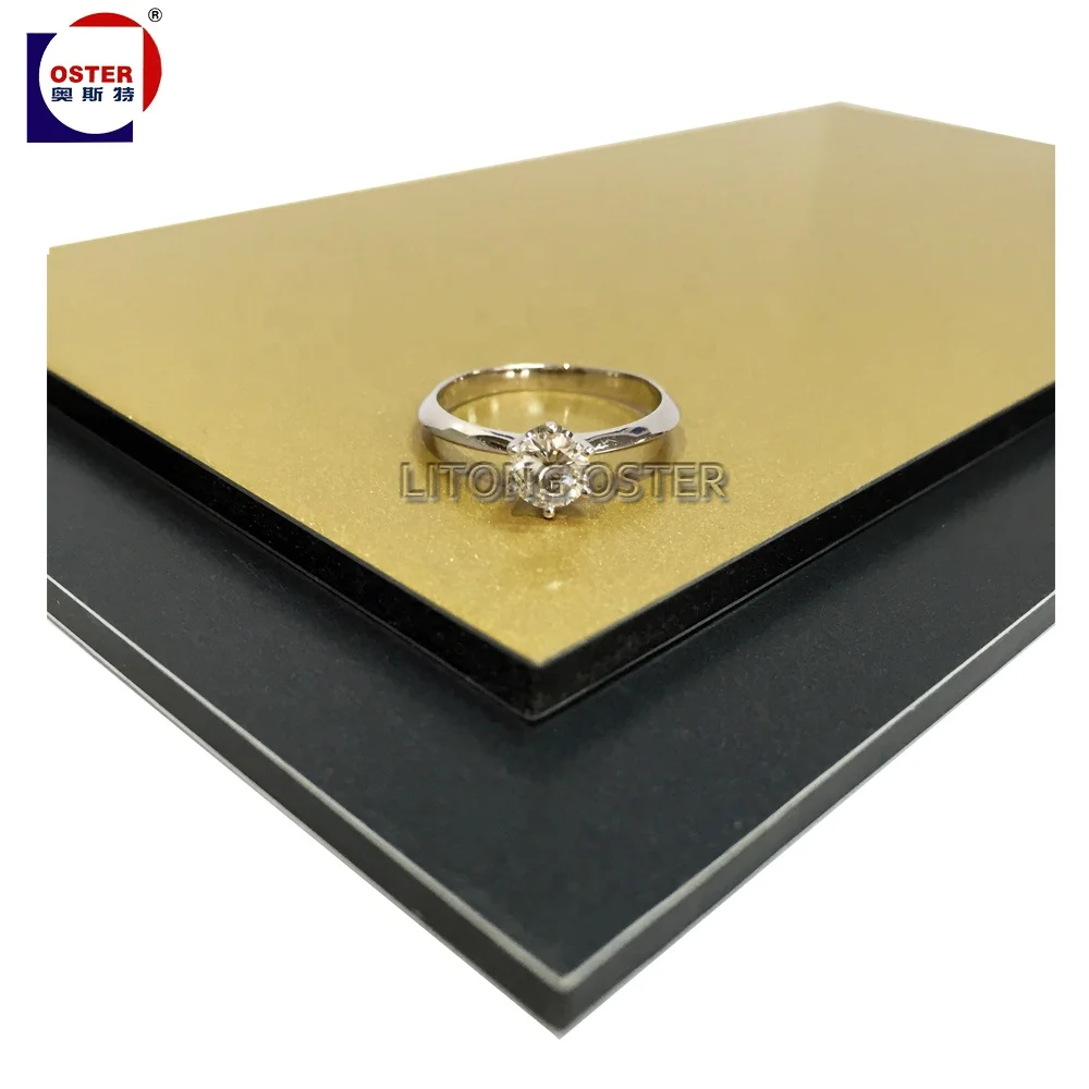 Oster Alcobond Construction Wall Cladding Decorative Aluminum Composite Panel 4mm ACP ACM panels