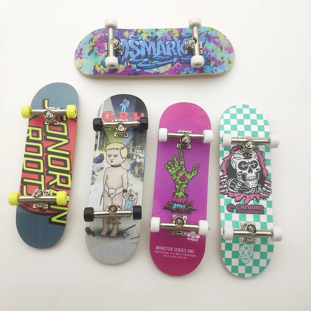 personalized custom technology deck fingerboard mini finger skateboard wheels