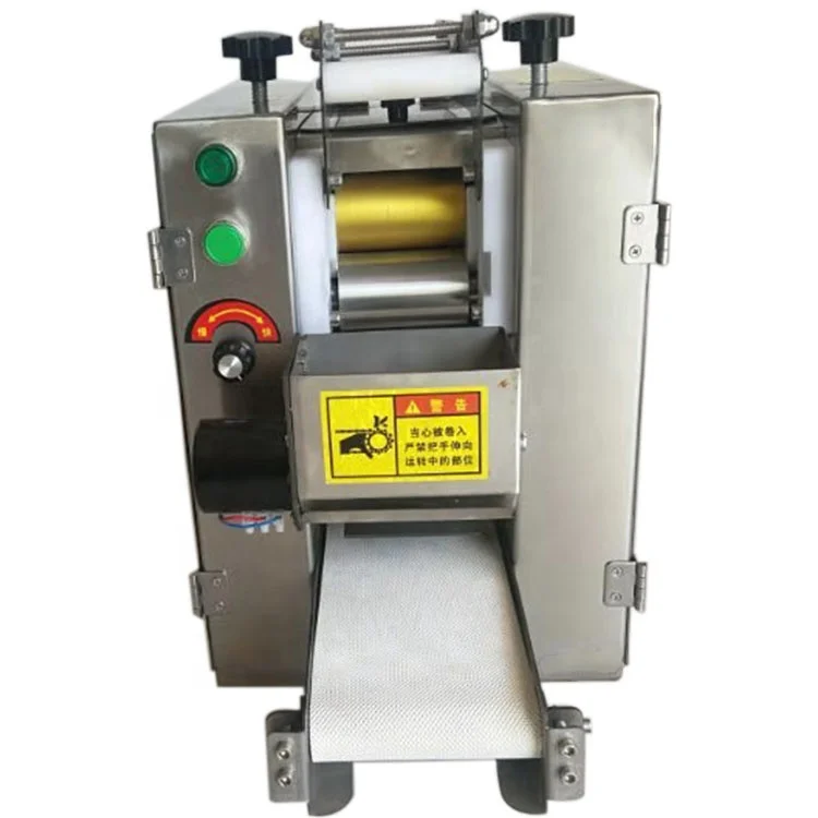 USA/Canada 110v/220v stainless steel automatic dough wonton skin machine/dumpling gyoza wrapper machine