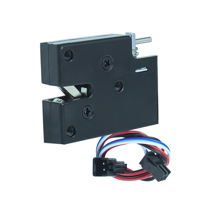 Durable Hidden Cabinet Lock and High-Security 12V Solenoid Lock for Supermarket and Storage Lockers
