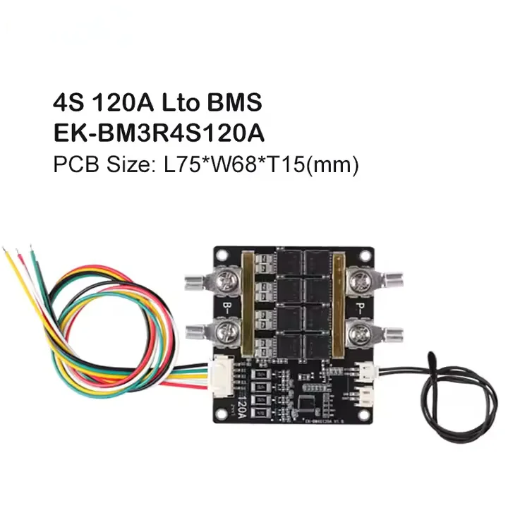 12v 3.2v For Home Energy Storage System Bms 4s 12.8v 14.6v Lifepo4 Li-ion Lto Sib 120a Bms Battery Balance
