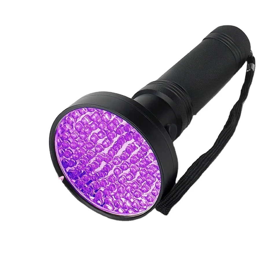 Multi-function LED ultraviolet flashlight UV fluorescent agent detection flashlight outdoor camping light
