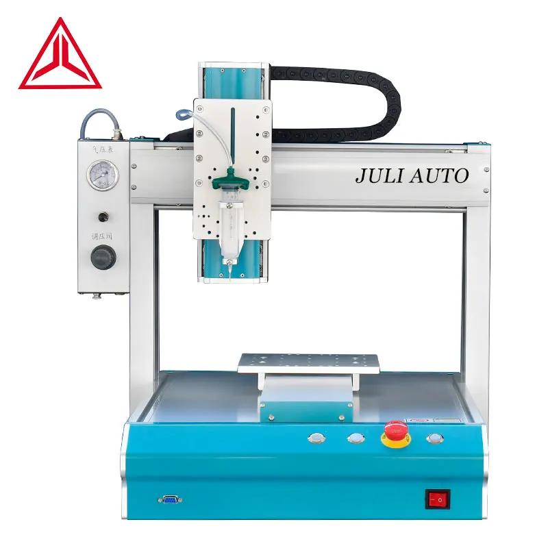 Автоматическая станки высокого качества для рабочего стола 3 оси PLC программируемый высокая скорость динамик дозатор клея шприц клей торговый
