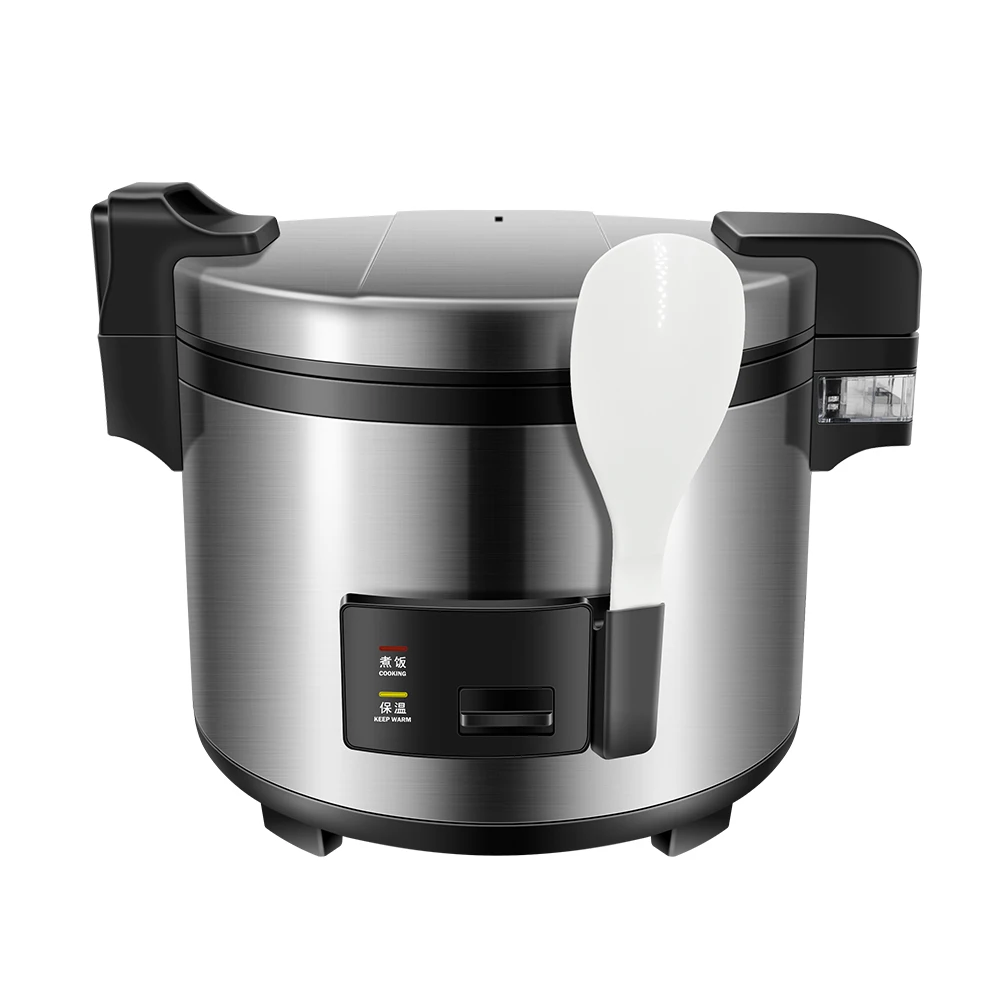 Rice Cooker Commercial Large Capacity 14L Rice Cooker with Stainless Steel 5.4L for 60 Person