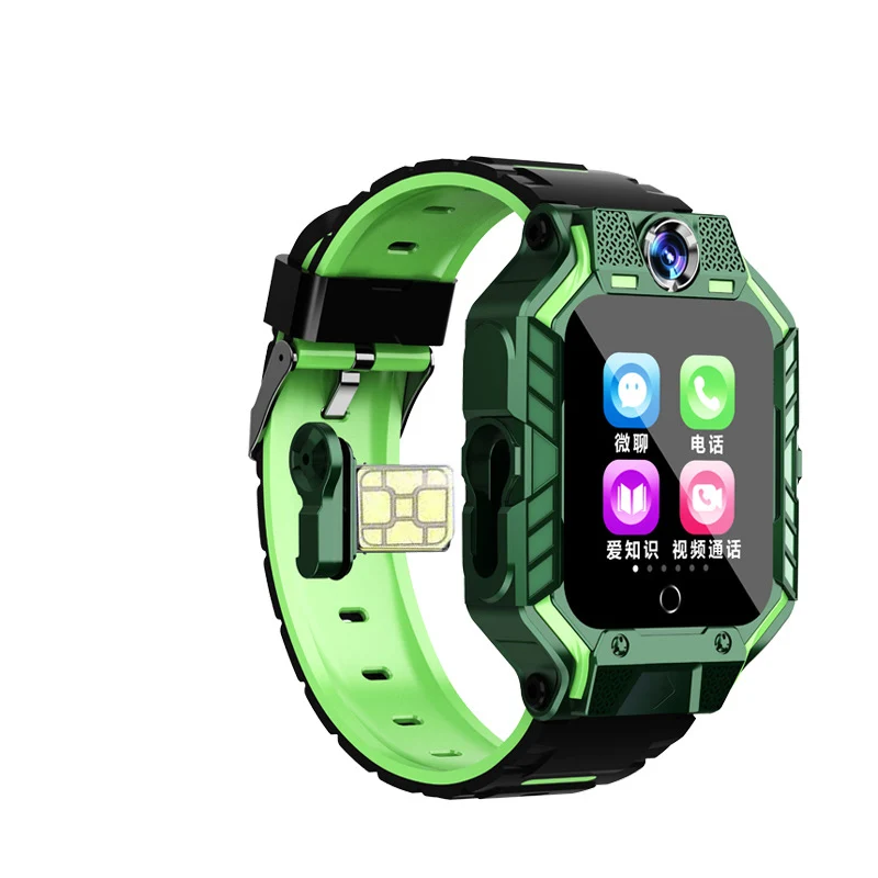 2021 Q12 Детские Смарт-часы детские часы с SOS-телефоном Смарт-часы с Sim-картой фото водонепроницаемые IP67 детские часы подарок для мальчиков и девочек