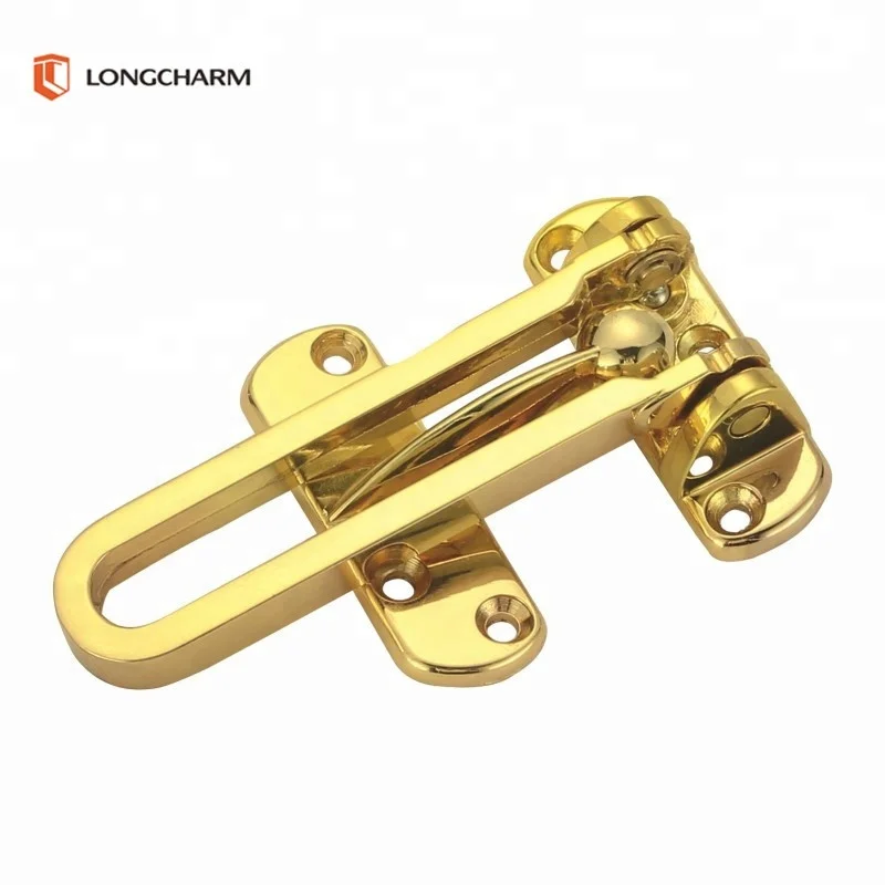 zinc alloy hotel security door latch lock