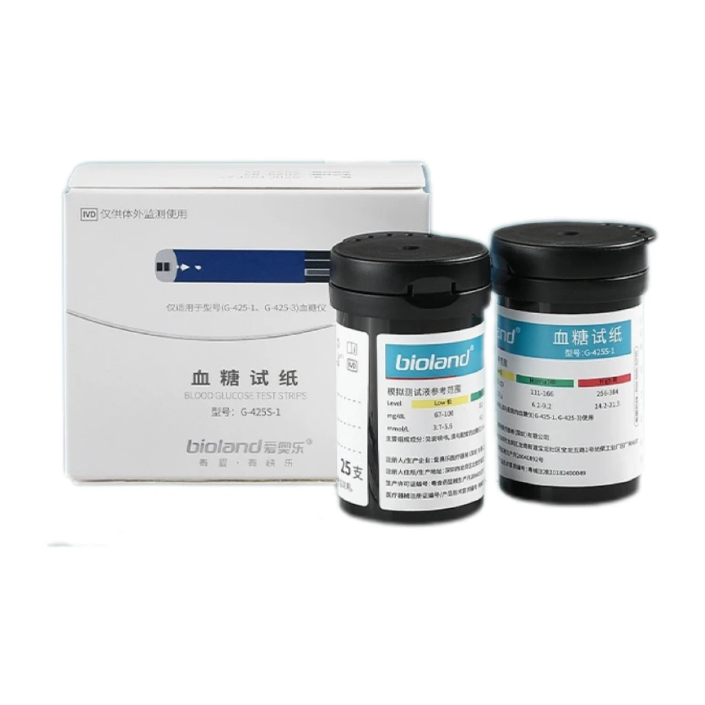 YTD OEM Wholesale Diabetes Test Strips and Blood Glucose Kits Diabetic Glucose Meters Medical Devices CE Sugar Measuring Device