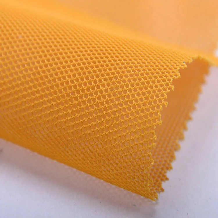 wholesale 150gsm soft polyester mesh fabric for site vest