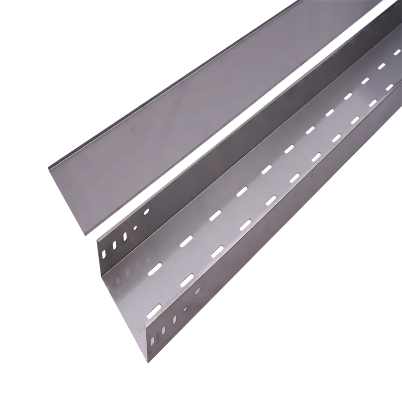 High quality ventilated hot dipped galvanized steel cable tray 300mm