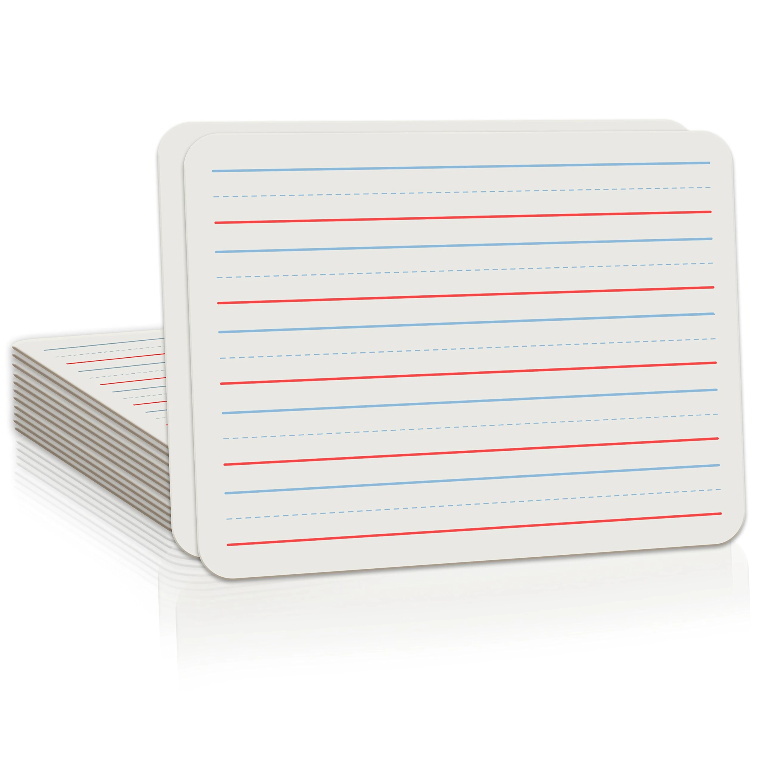 Smooth Edge Perfect Cutting Custom Logo 3MM Thickness MDF Dry Erase lapboard For Class Learning And Writing