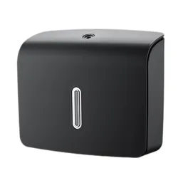 Factory Direct Wall Mounted Square Tissue Box Plastic Napkin Pantry Paper Towel Dispenser