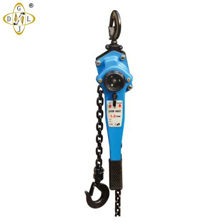 6ton 5m steel chain lever winch lever chain winch