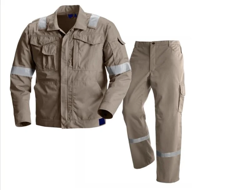 Unisex clothing 100% Cotton clothes blue coveralls for mining 2pcs pants and jacket working coverall uniforms for construction