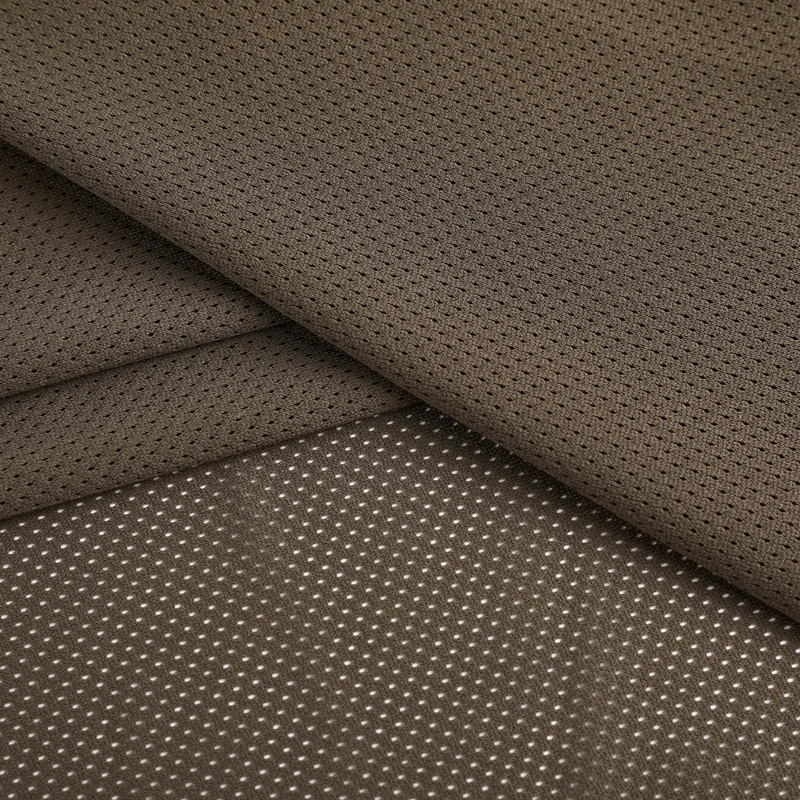 stock lot fabric 100%polyester soft recycled pet mesh birds eye dry fit micro rpet different type corset mesh fabric