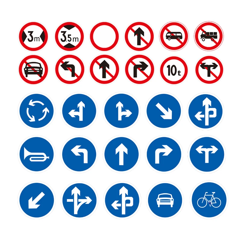 Factory Price Aluminum Reflective Custom Warning Road Board Safety signage Traffic Sign