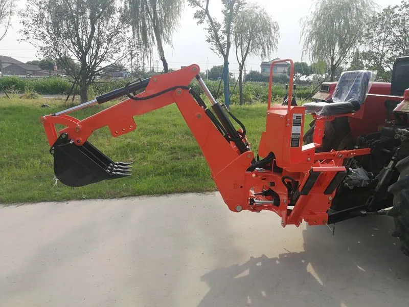 Hydraulic tractor backhoe for mini 30HP tractor