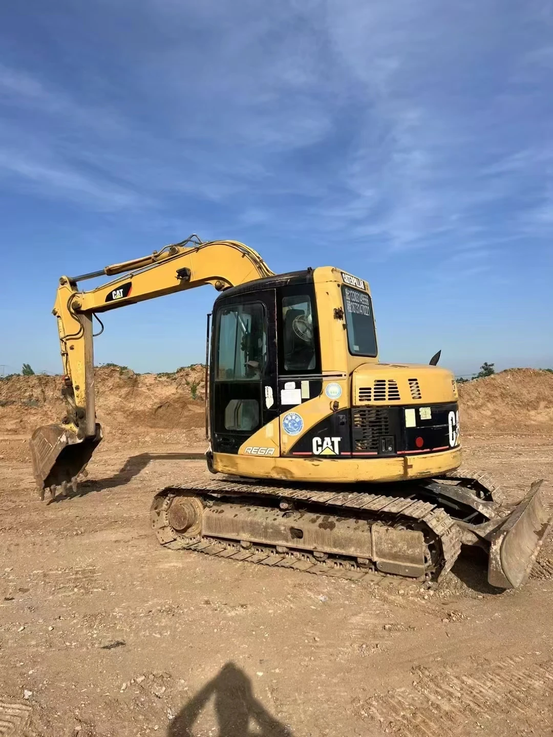 Используемый 8ton японский cat308 использованный cat 308D 308E2 мини-экскаватор caterpillar оригинал для горячей продажи