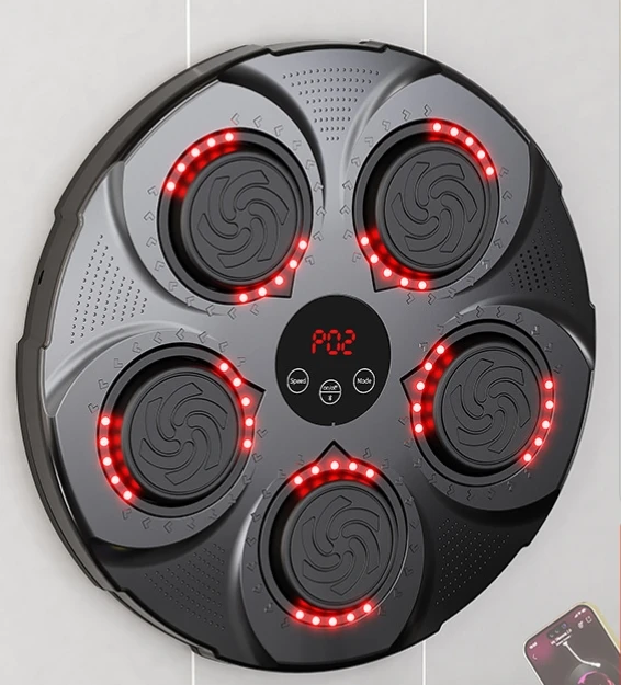 Machine Wall Lounger Dummy Training Shooting Punch Kick Mounted Punching Pad Music Boxing Smart Target for most people