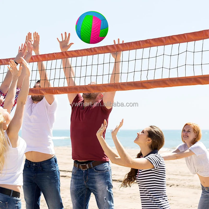 Wholesale and custom colorful sport volleyball ball beach inflatable volleyball training ball for volleyball