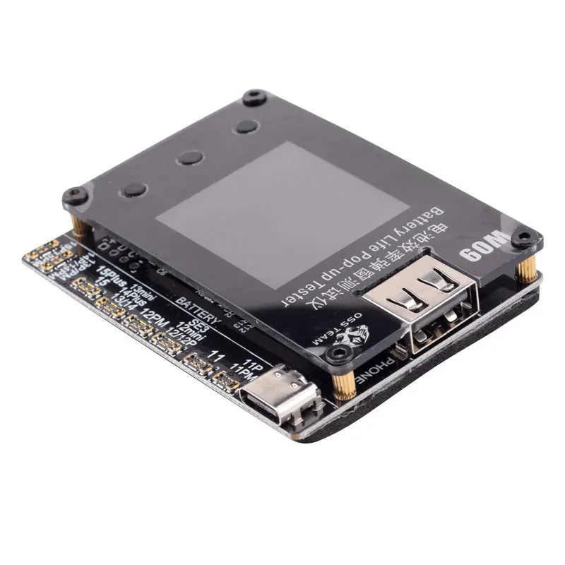 OSS W09 Pro V3 Battery Efficiency Pop up Tester Mobile Phone 11 - 15 ProMax No Need External Cable Battery Data Modify Tool