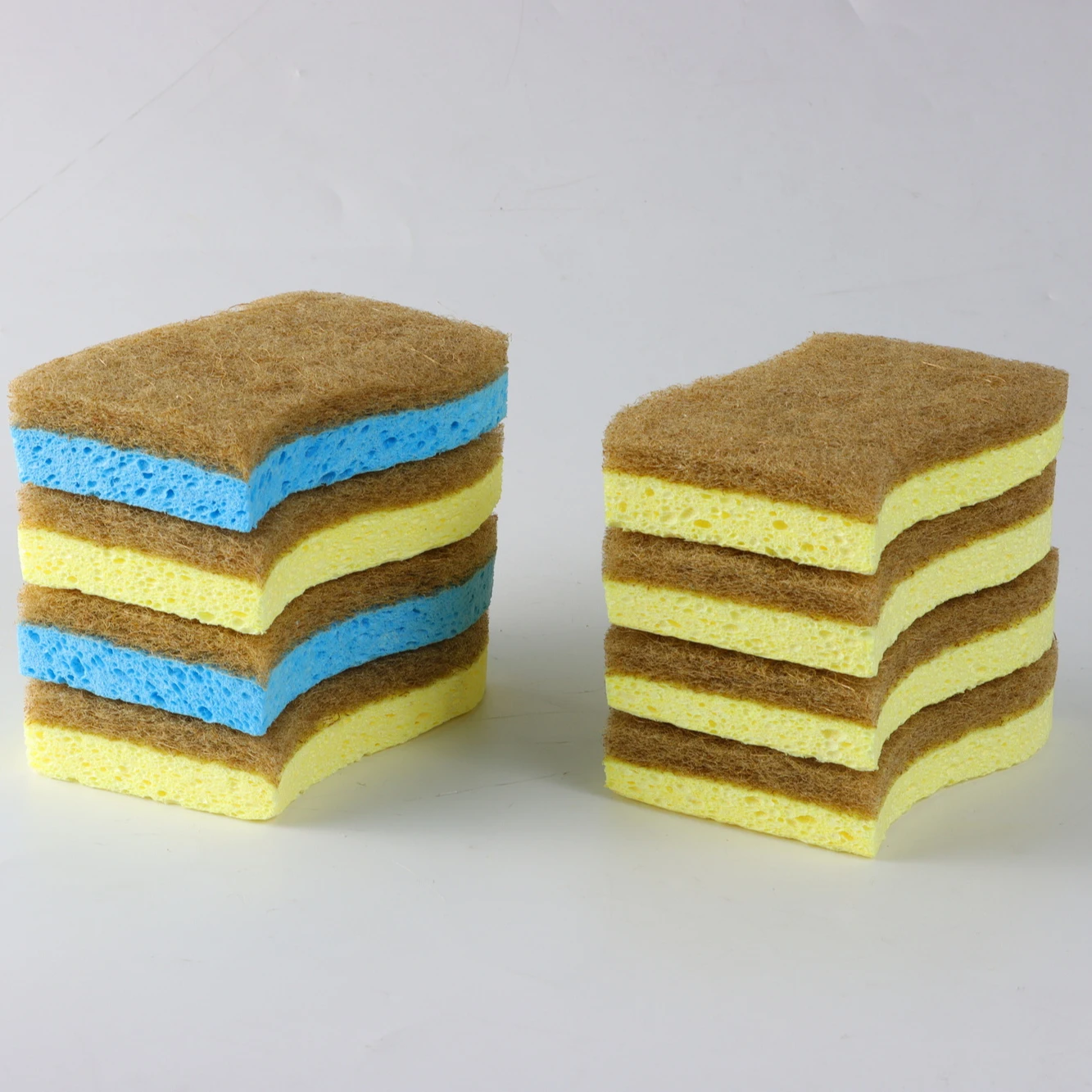 Натуральное волокно, кокос, бытовая Экологически чистая Чистящая целлюлозная сверхпрочная кухонная губка
