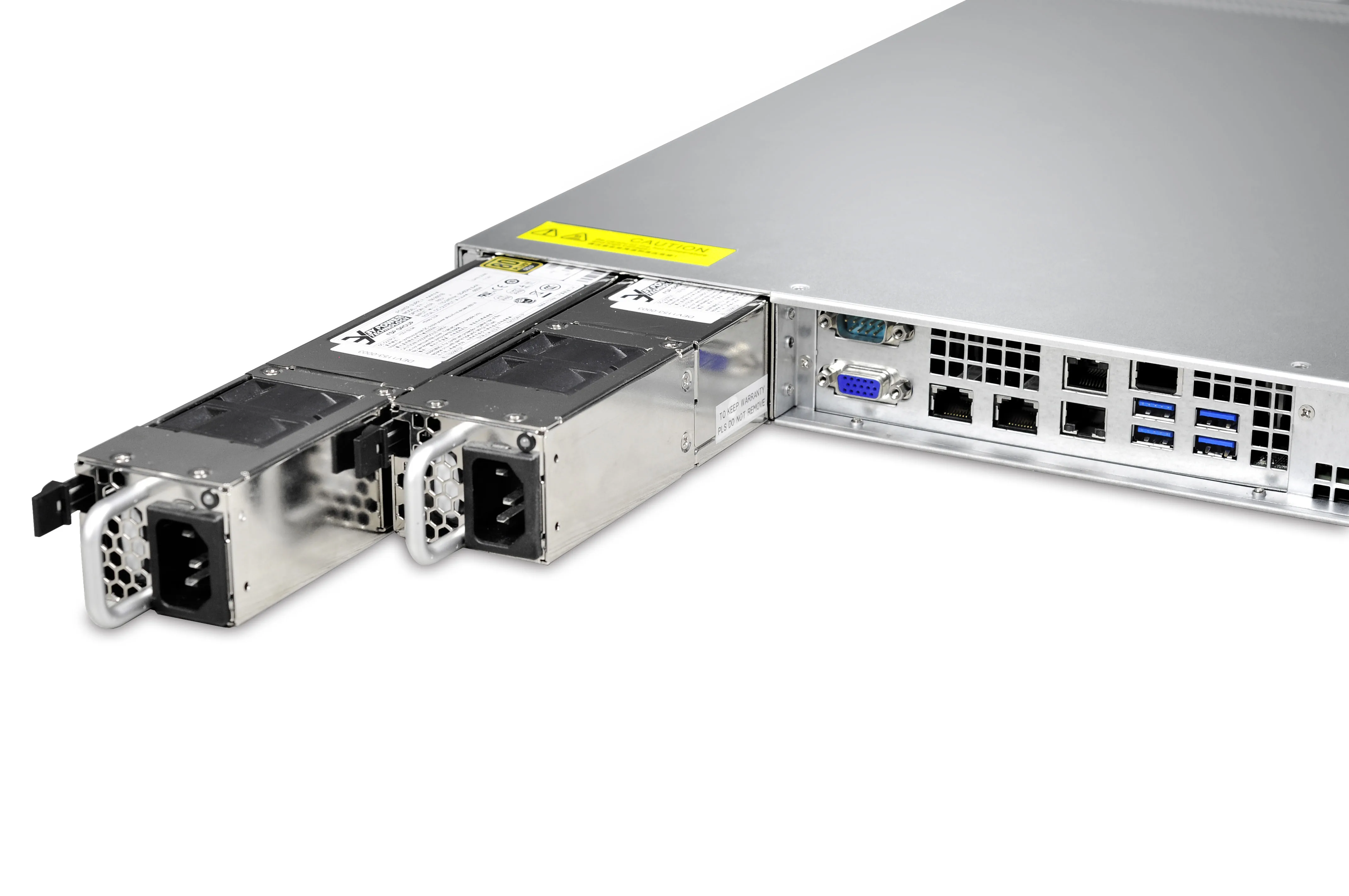 1U4 bays server case rackmount chassis with 670mm depth