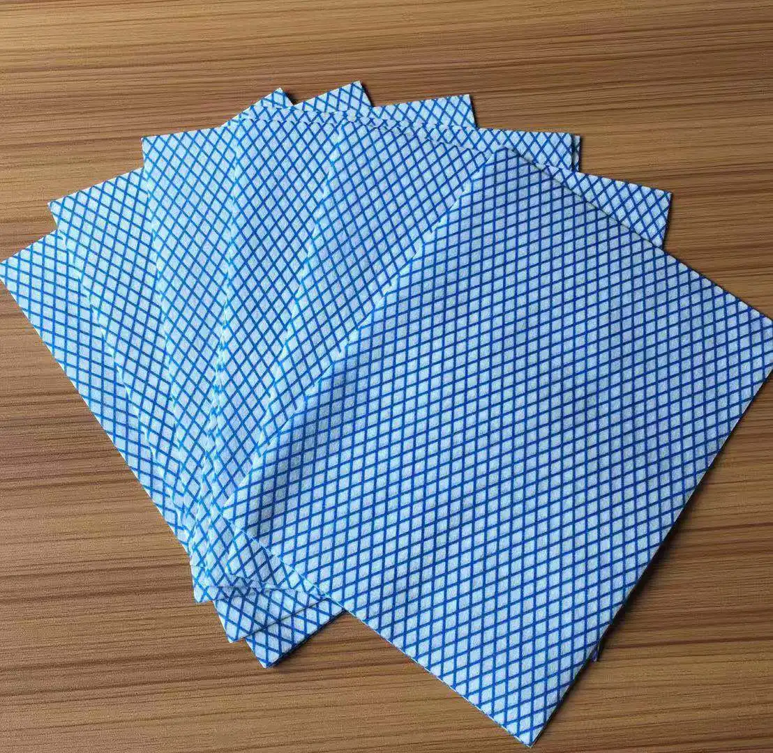 
50pcs/roll disposable home kitchen dish cleaning cloths, bathroom washing lazy rags 