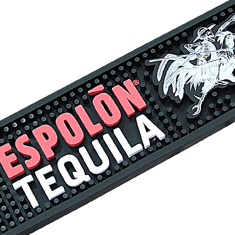 Customized Personalized Rubber Bar Spill Mat Bar Counter Mat Silicone Bar Mat Rubber