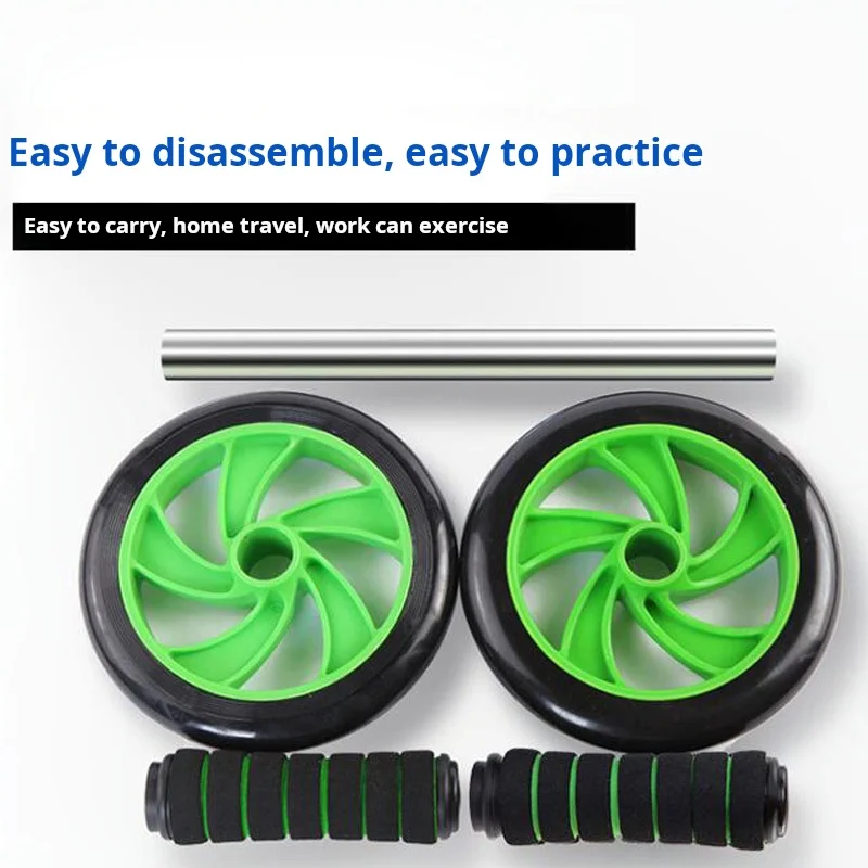Wholesale Unisex Abdominal Muscle Wheel Home Fitness Exercise Equipment with Double Three Wheels for Abdominal Curl Training