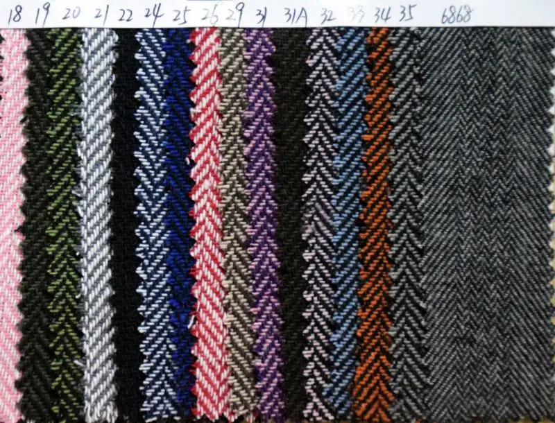 Оптовая продажа модный костюм с рукавицами из 100% полиэстера мужское пальто ткань елочкой для