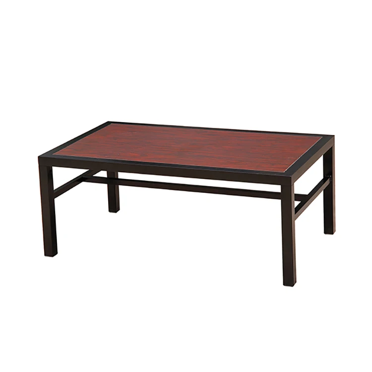 Custom Size High Density Wood Metal Leg School Library Wooden Round Table