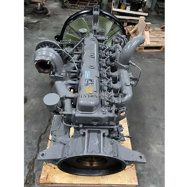 Genuine japan 6BG1 Engine Assembly Engineering machinery ZX200 ZX200-5 Excavator Engine For Sale