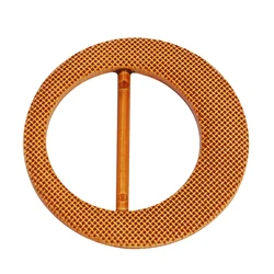 new style custom wholesale O ring plastic dots prong belt buckle