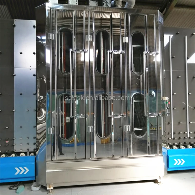 Vertical Automatic Flat Double Glass Washer And Dryer