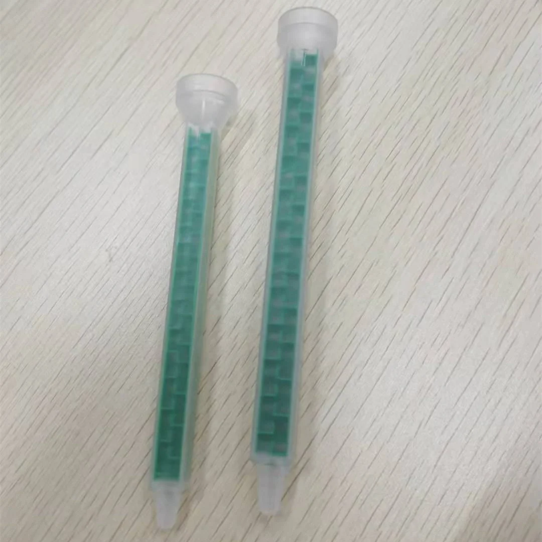 MB7.5-24 Two-component Adhesive Static Mixer Tip Disposable Quadro Mixer for Meter Mix Dispense