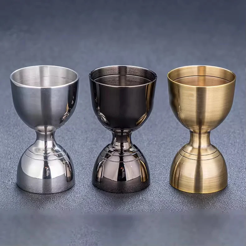 Stainless Steel 75ml Measuring Cup Magic with Mouth Jigger Graduated Ounce Cup Bar Bartending bar Tools jigger