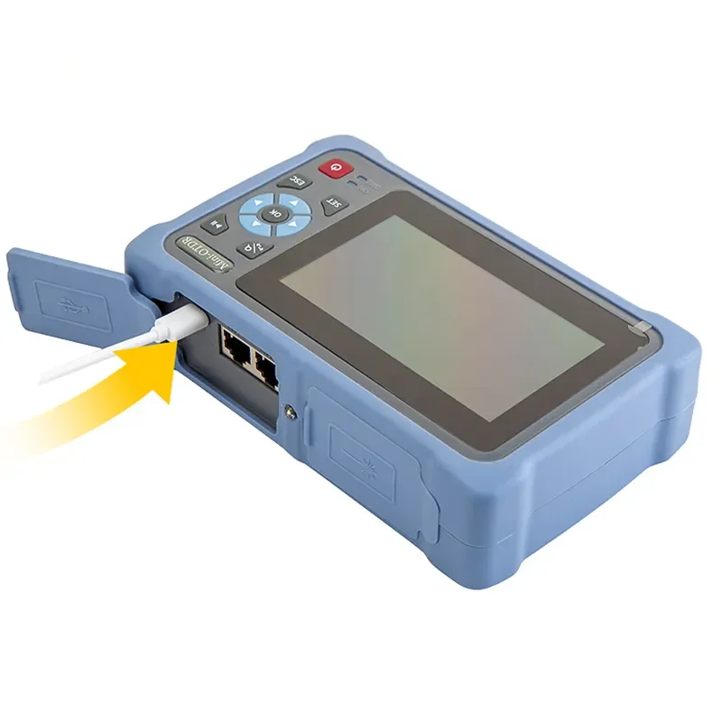 1310/1550/1625nm PON OTDR with 37/36/37dB Dynamic Range and Touch Screen  OTDR  Optical Fiber Tester
