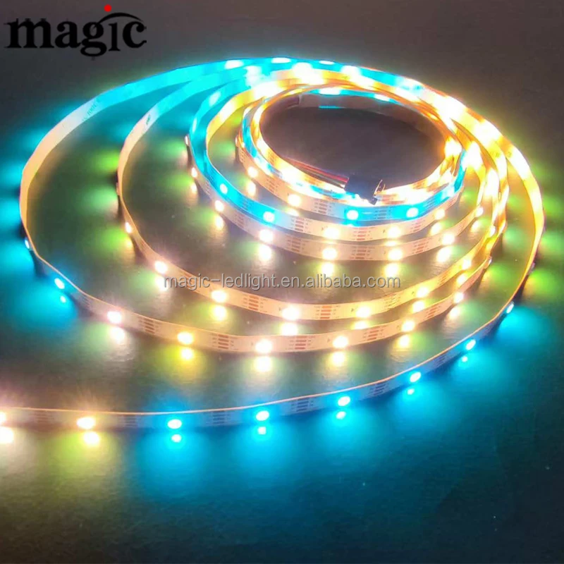 Адресуемый WS2815 RGBW RGB 12 В 30 пикселей светодиод на метр резервный двойной сигнал данных умное индивидуальное управление цифровая светодиодная лента