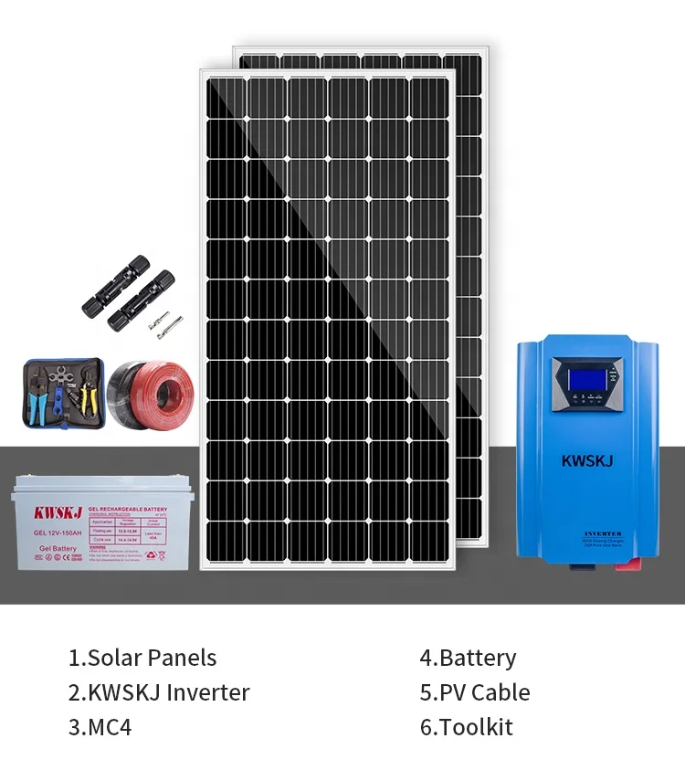 Гибридная Солнечная система все ip65 наружная солнечная энергетическая система