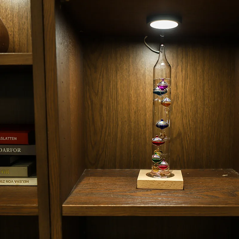 Weather Forecast Predictor Glass Ball Galileo Thermometer