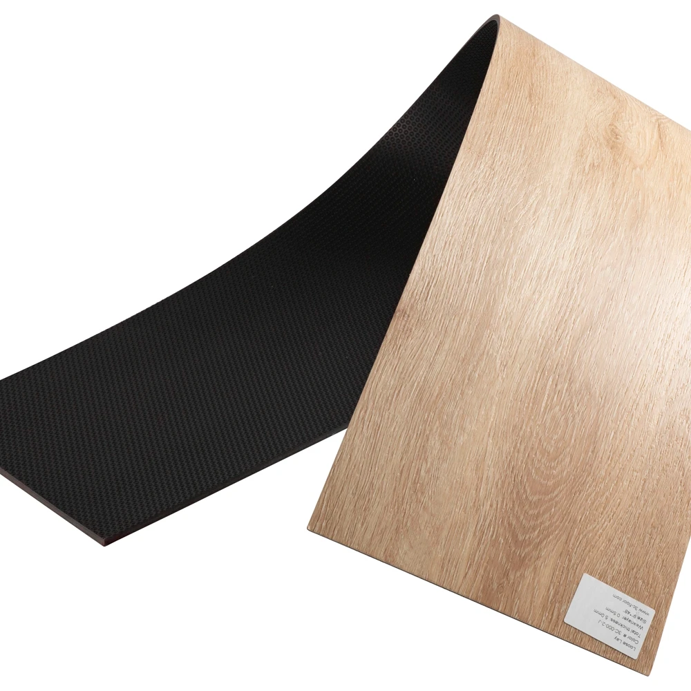 Health Simple Design Clear Pattern Non-Skid LVT Floor Solid 4mm 5mm 6mm Lock System LVT Vinyl Floating Floor