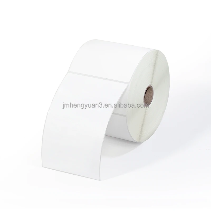 Factory Wholesale 100x150 Waterproof Waybill Barcode Sticker Roll 4x6 Fanfold Thermal Shipping Labels