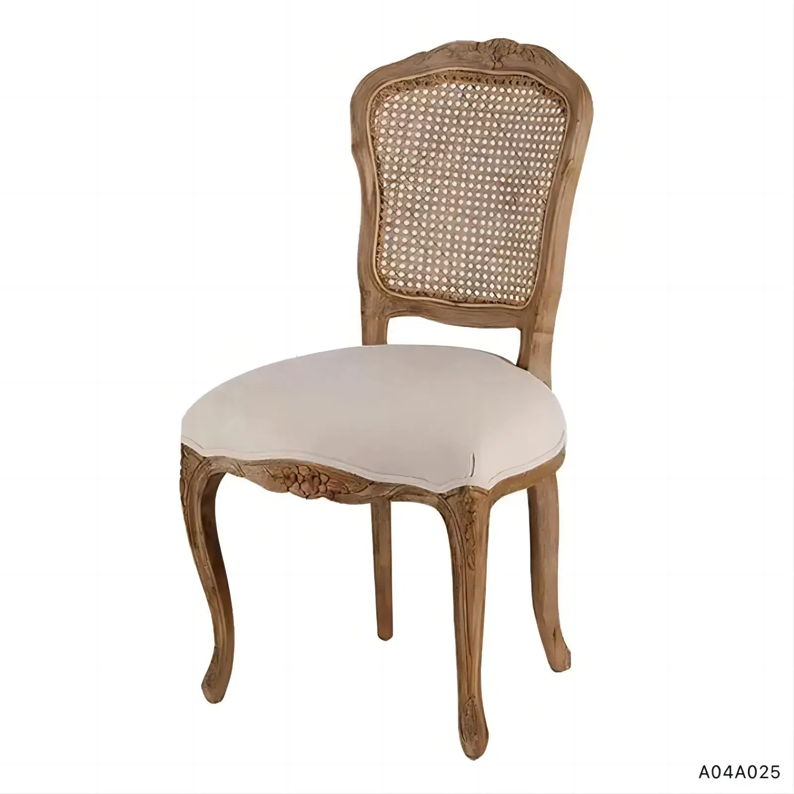 Antique Design French Hotel Banquet Party Louis Wood Wedding Chair for Event