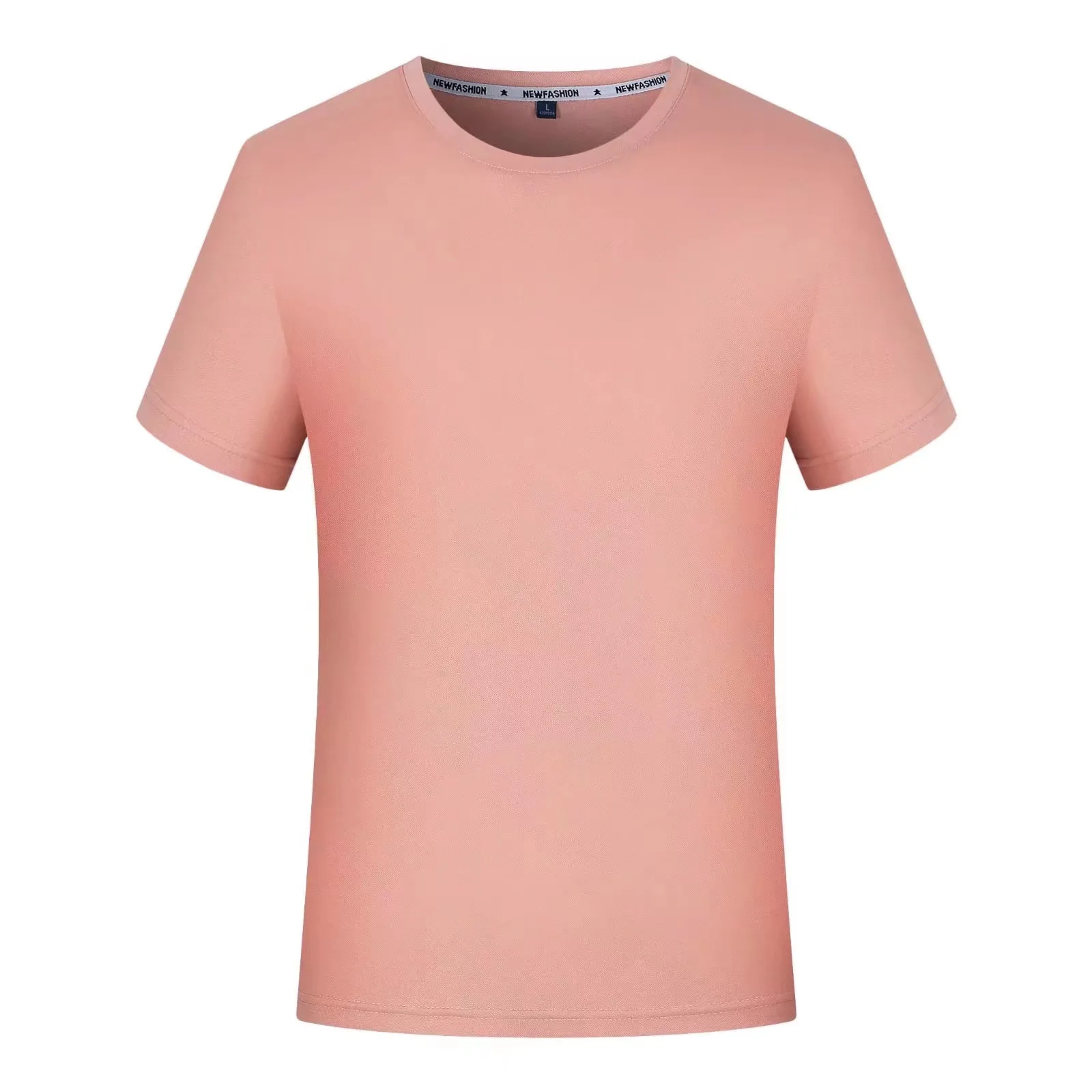 Quick drying crewneck cotton blank T-shirt work clothes custom outdoor short sleeve Group clothing T-shirt printed logo