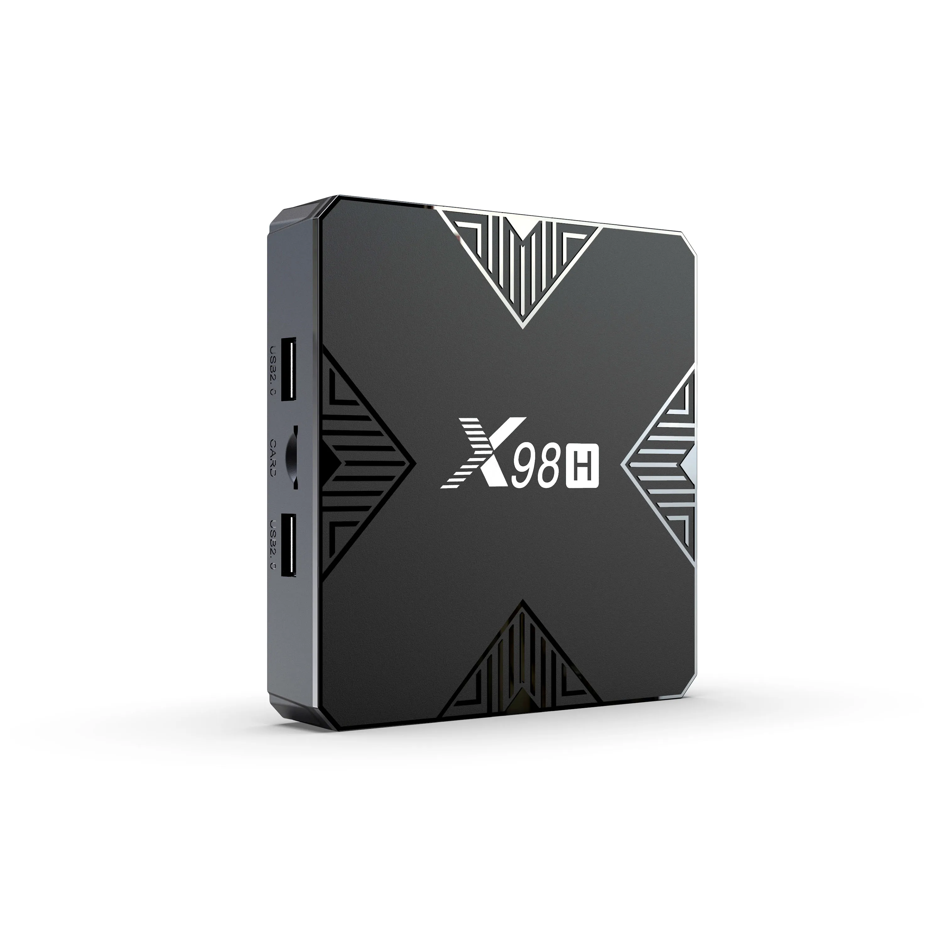 Promotion price X98H set top box Allwinner H618 android 12 2G 16G 4G 32G multiple formats video decoding TV box with apps
