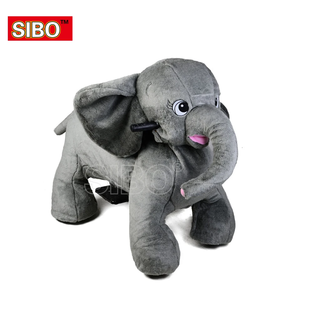 Hot Selling  Animal Scooters Electric Ride on Toy Music Plush Zoo Animals Ride for Shipping Mall